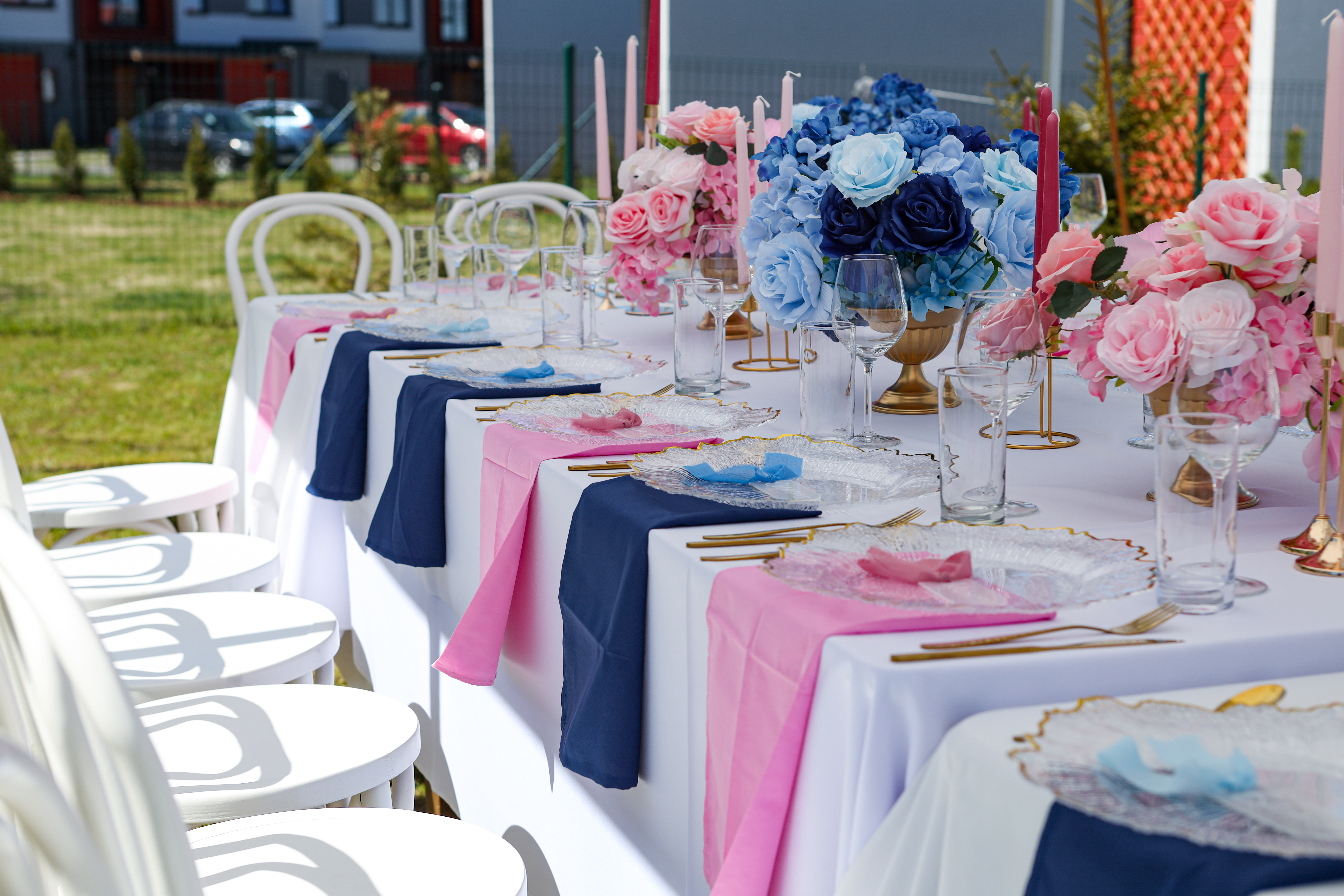 Table Decorations - Silver